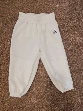 Adidas Boy's White Baseball Pants in size XS (4/5)
